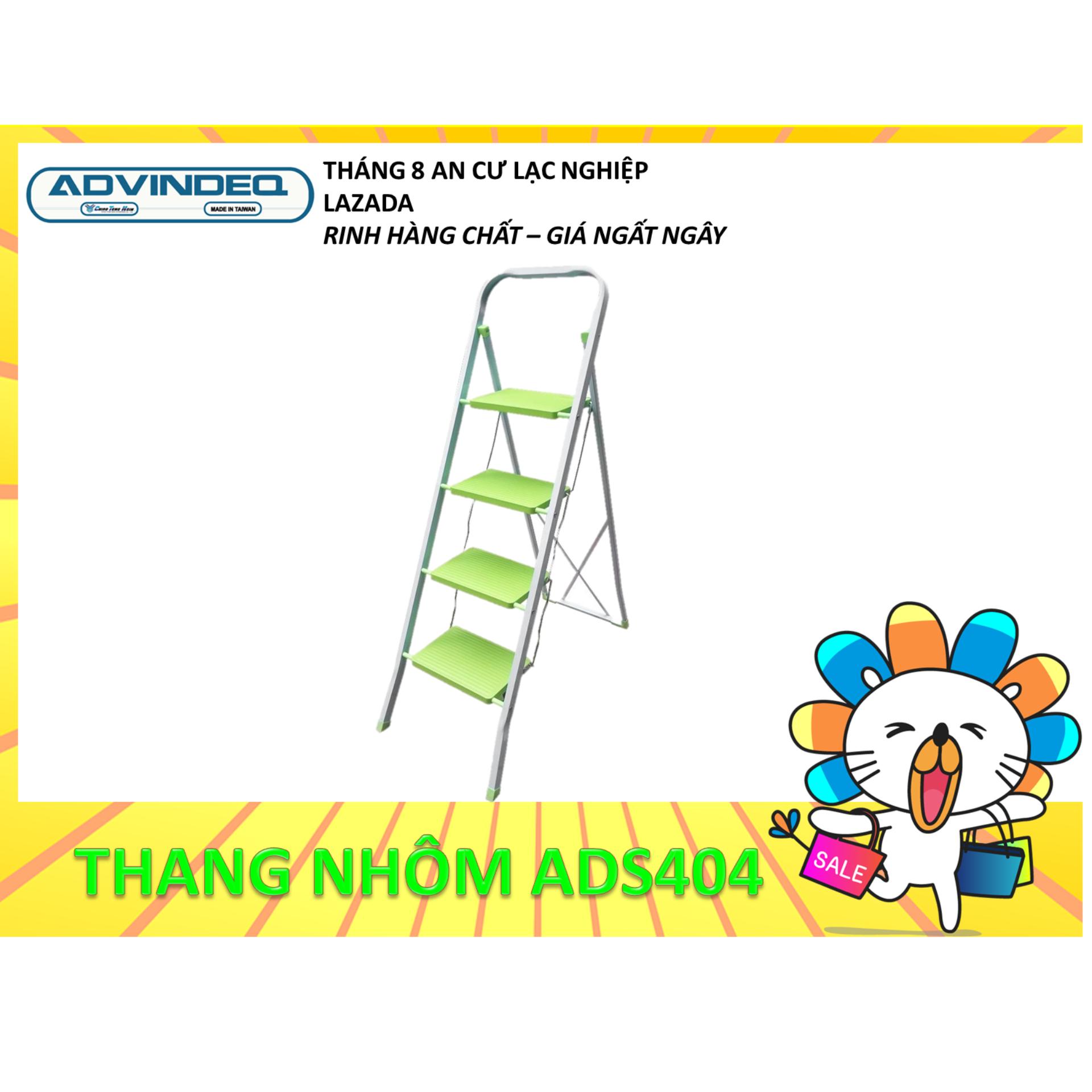 Thang ghế 4 bậc Advindeq ADS404 (Bậc cao nhất: 93cm)