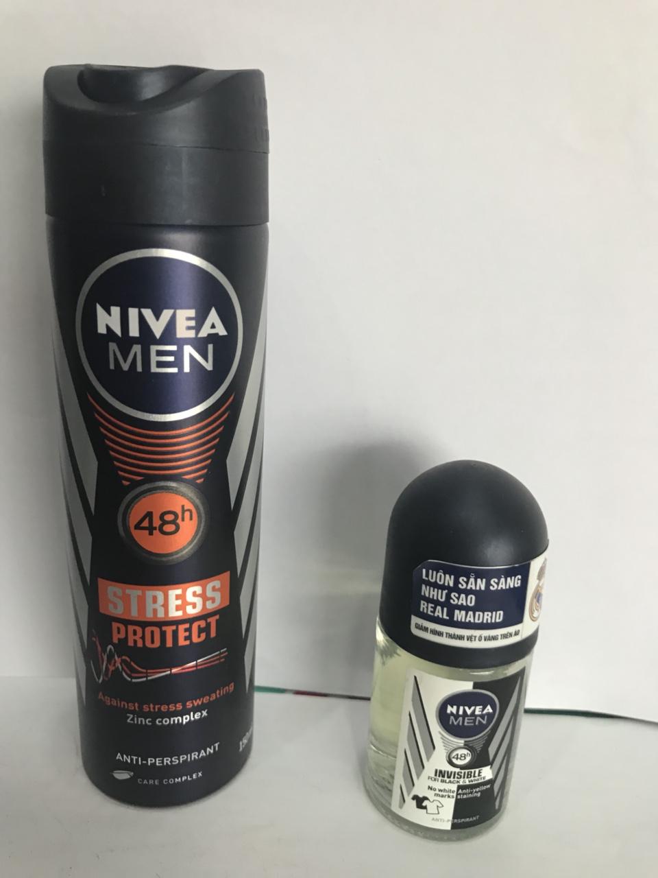 Xịt toàn thân Nivea Men Stress Protect