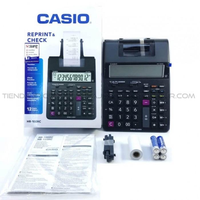 Máy tính tiền in bill Casio HR100RC