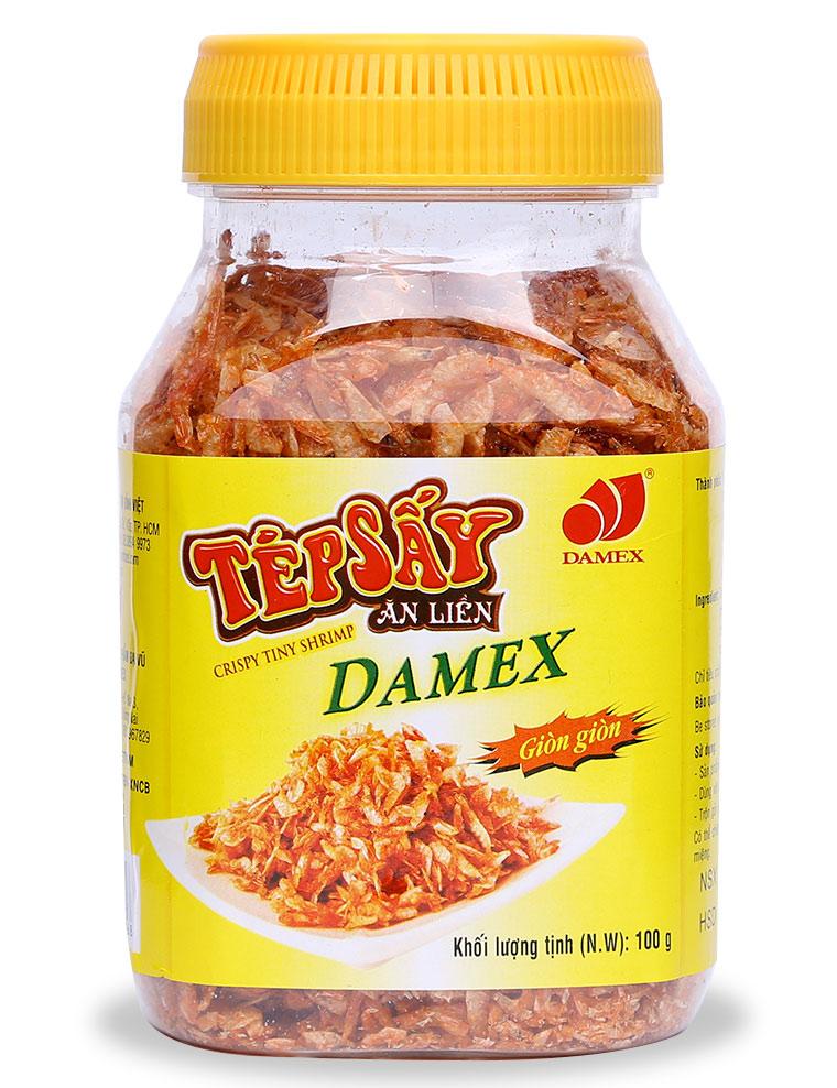 Tép Sấy Ăn Liền Damex 100g