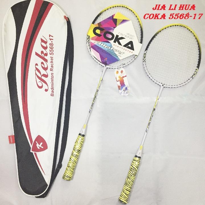 BỘ 2 VỢT CẦU LÔNG COKA 5568