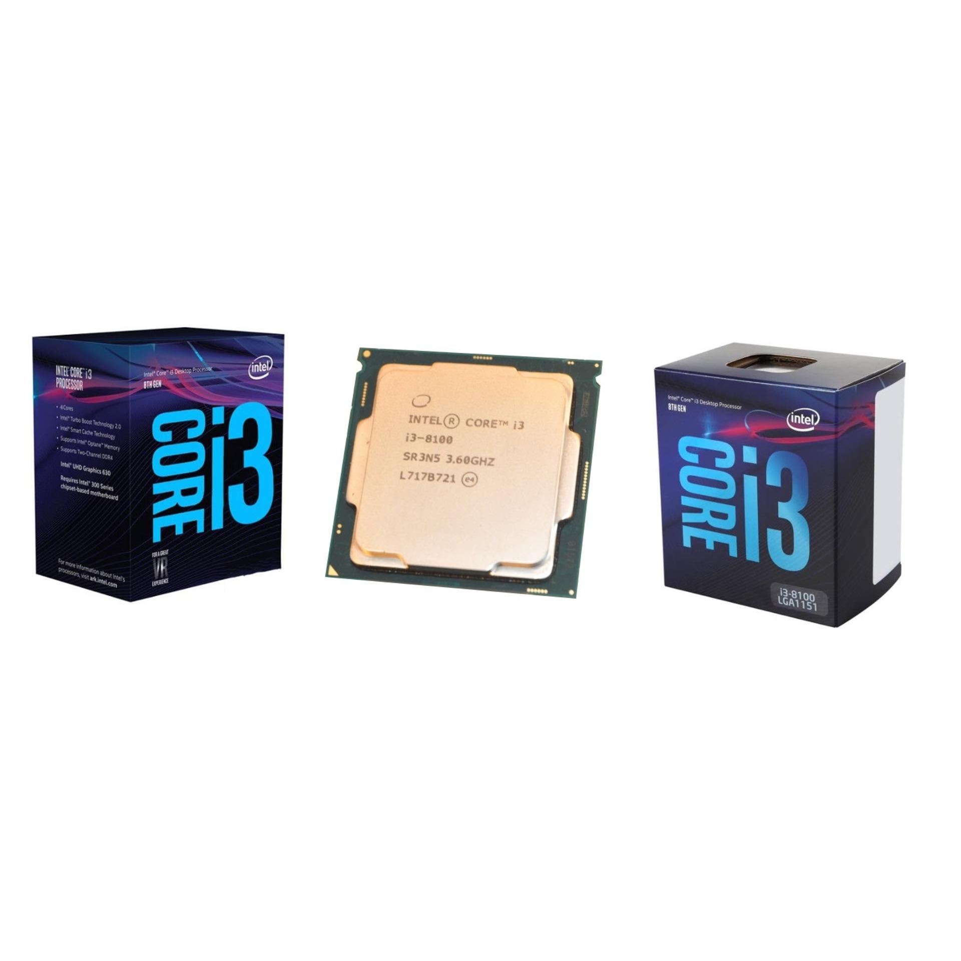 CPU Intel Core i3-8100 3.6Ghz