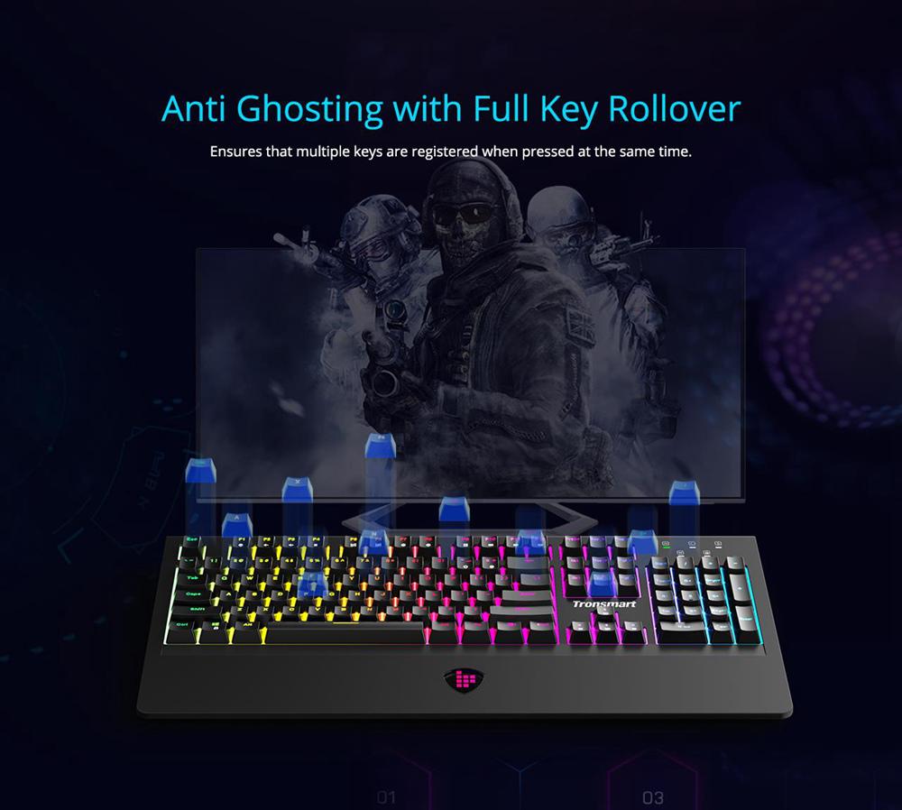 Bàn phím cơ Tronsmart TK09R RGB