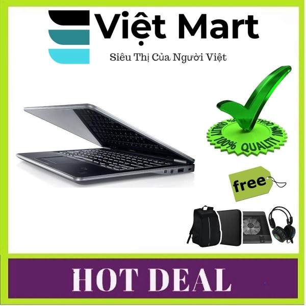 Laptop Dành Cho Doanh Nhân Dell Latitude 7440 (i7-4600U, 14inch, 16GB, SSD 240GB) + Bộ Quà Tặng - Hàng Nhập Khẩu