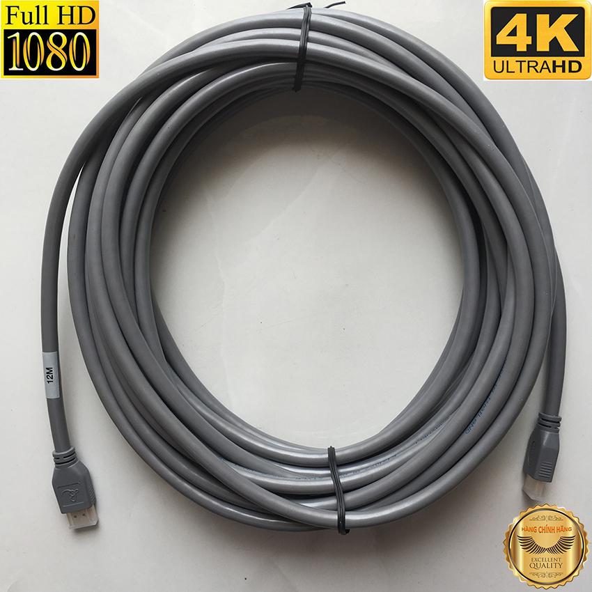 Cáp tín hiệu HDMI Romywell chuẩn Full HD và 4K dài 12m