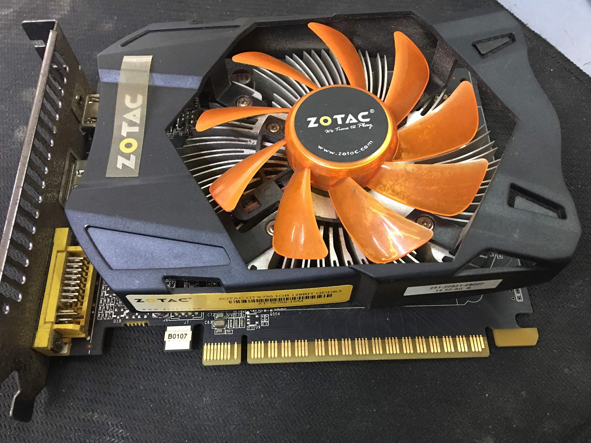 VGA ZOTAC GTX-750 2GB DDR5