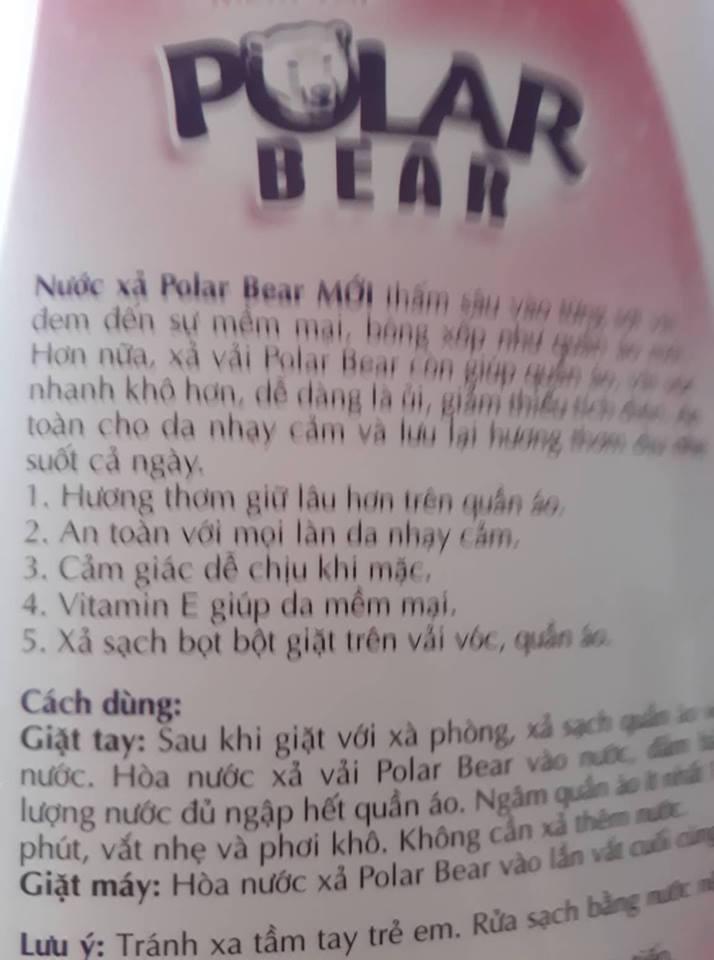 Nước xã Polar Bear