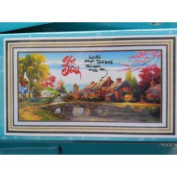 Tranh gắn đá DZ-290 - 110x61