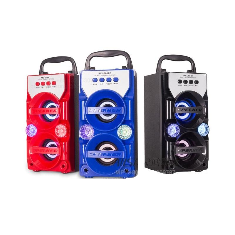 Loa Bluetooth xách tay MS-205BT/206BT