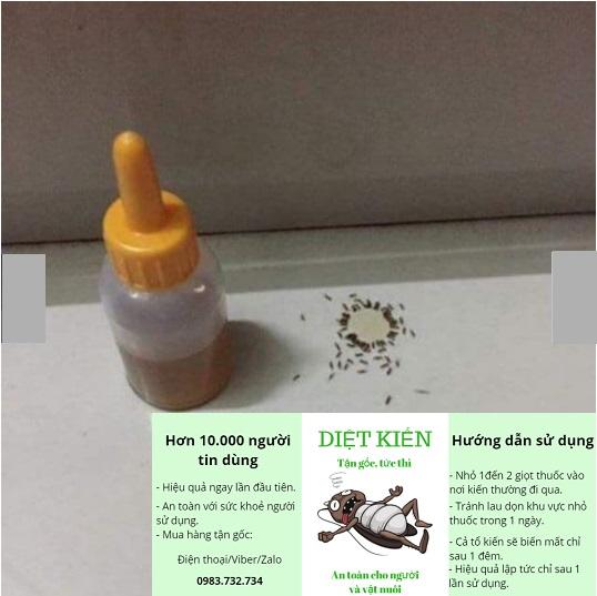 Thuốc diệt kiến sinh học combo 3 chai