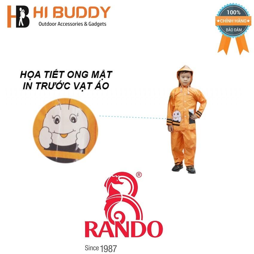 ÁO MƯA TRẺ EM BỘ ONG MẬT RANDO CSPS-21