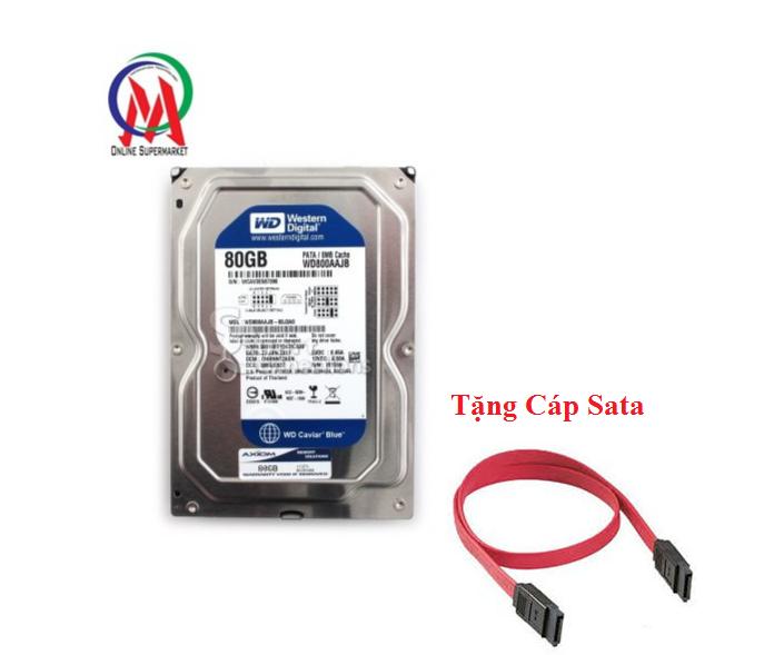 Ổ cứng HDD Western Digital 80GB Blue Sata III