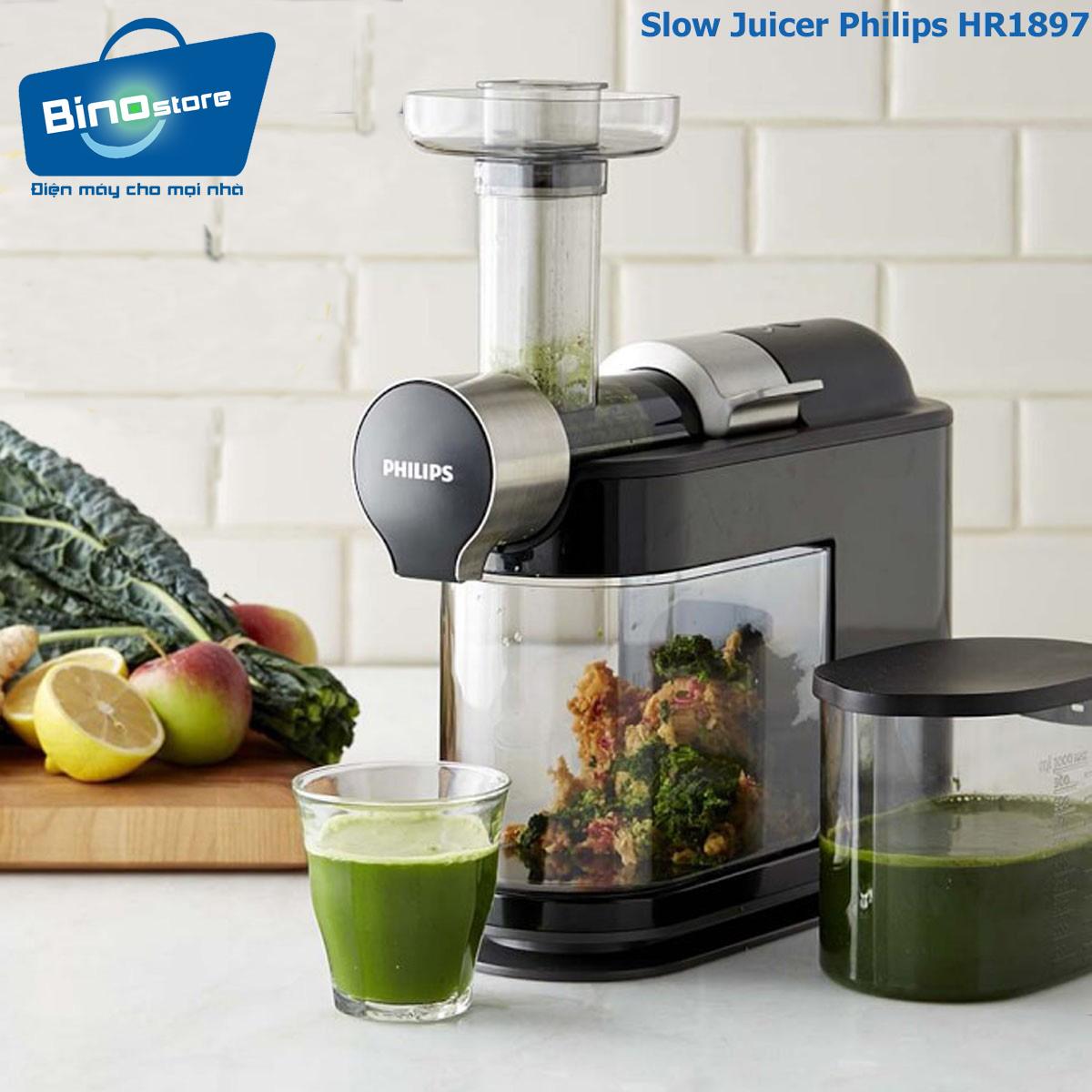 Máy Ép Trái Cây Philips HR1897 1L