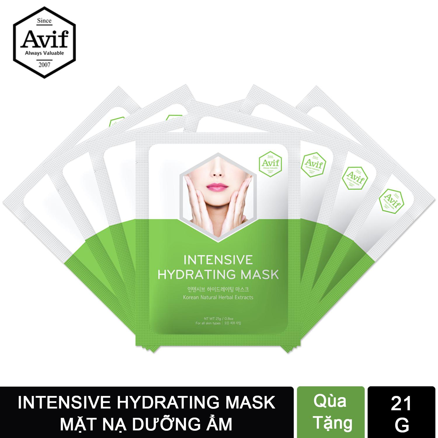 Mặt Nạ Dưỡng Ẩm Chuyên Sâu Avif Intensive Hydrating Mask 21g