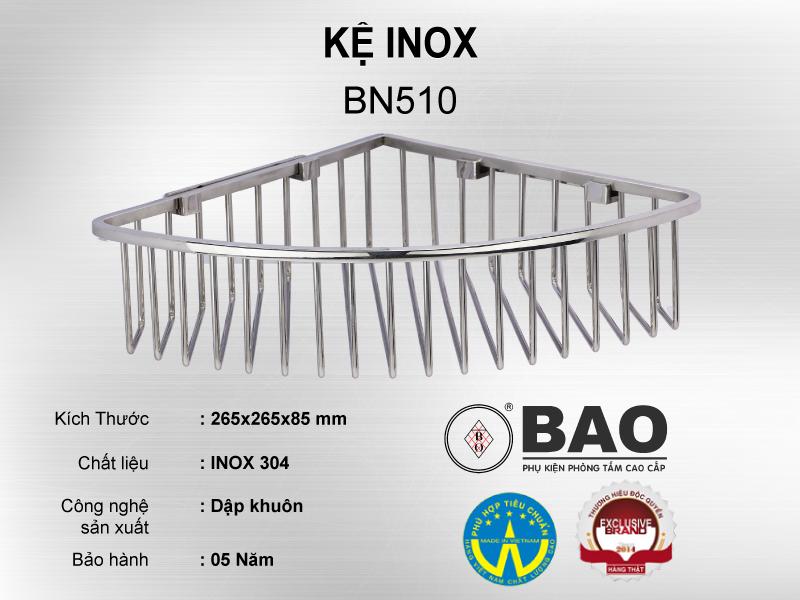 KỆ GÓC PHÒNG TẮM BAO BN510