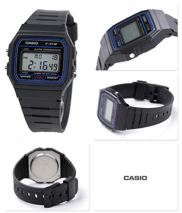 Đồng Hồ Nam Casio F-91W-1DG