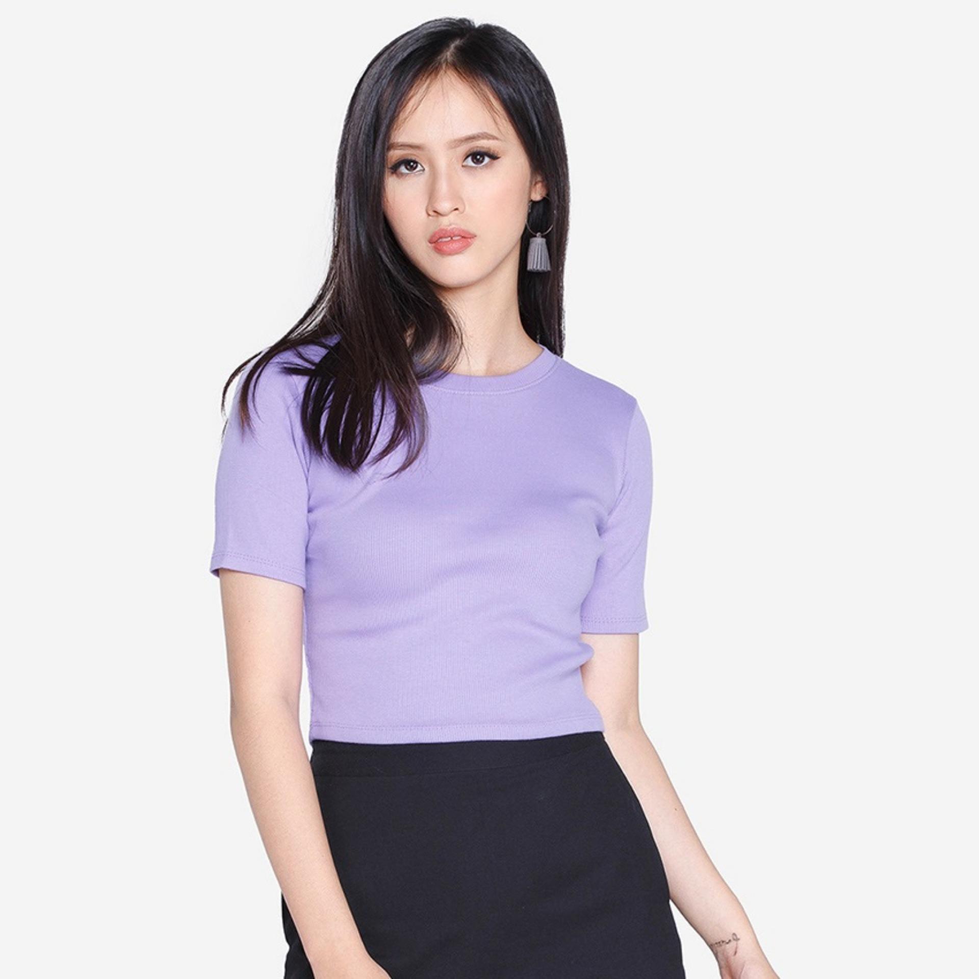 Áo Thun Nữ Cổ Tròn Tay Lỡ Soyoung WM TOP 034