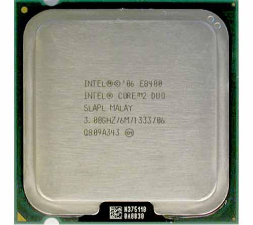 CPU Intel Core 2 Duo E8400 3.00GHz