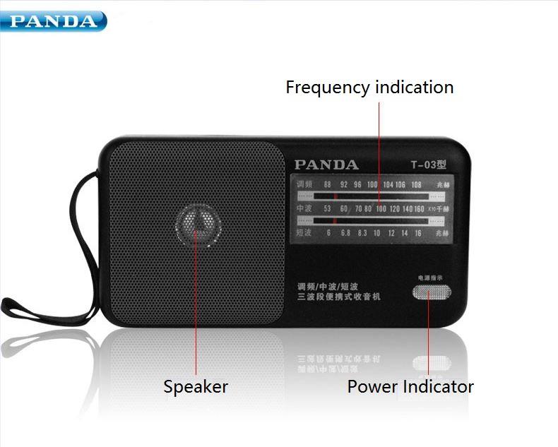 ĐÀI RADIO FM PANDA T-03