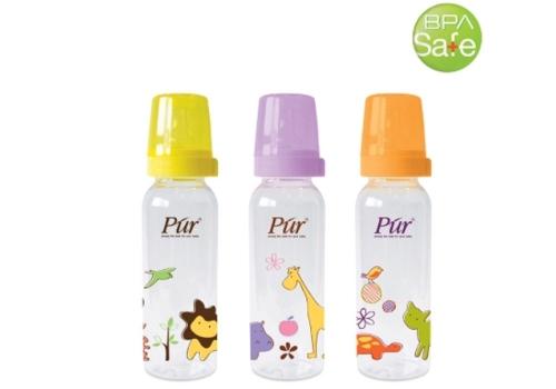 Bình Sữa Pur Feeding 80ml, 250ml Cổ Thường