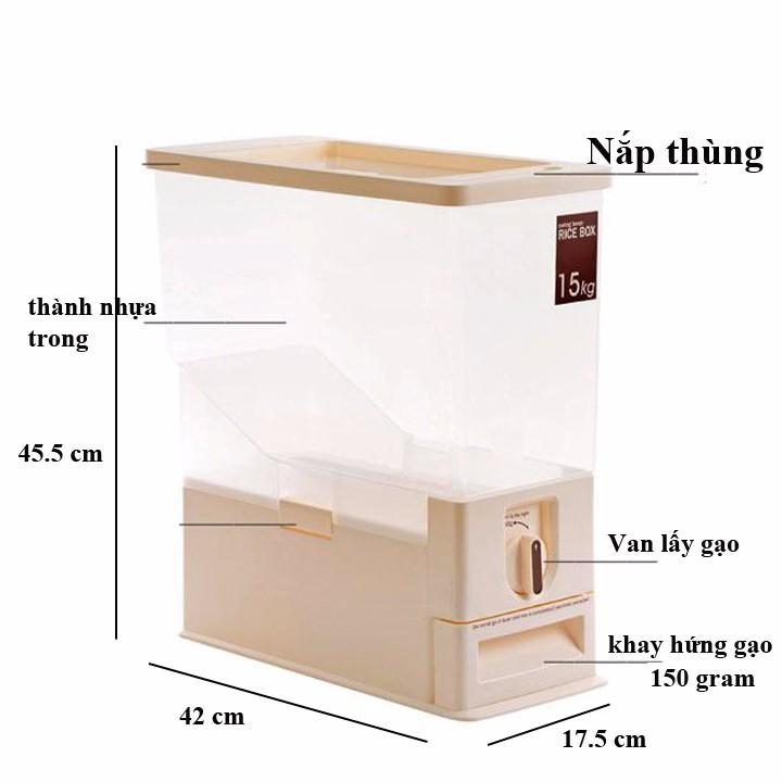 THÙNG ĐỰNG GẠO 16KG