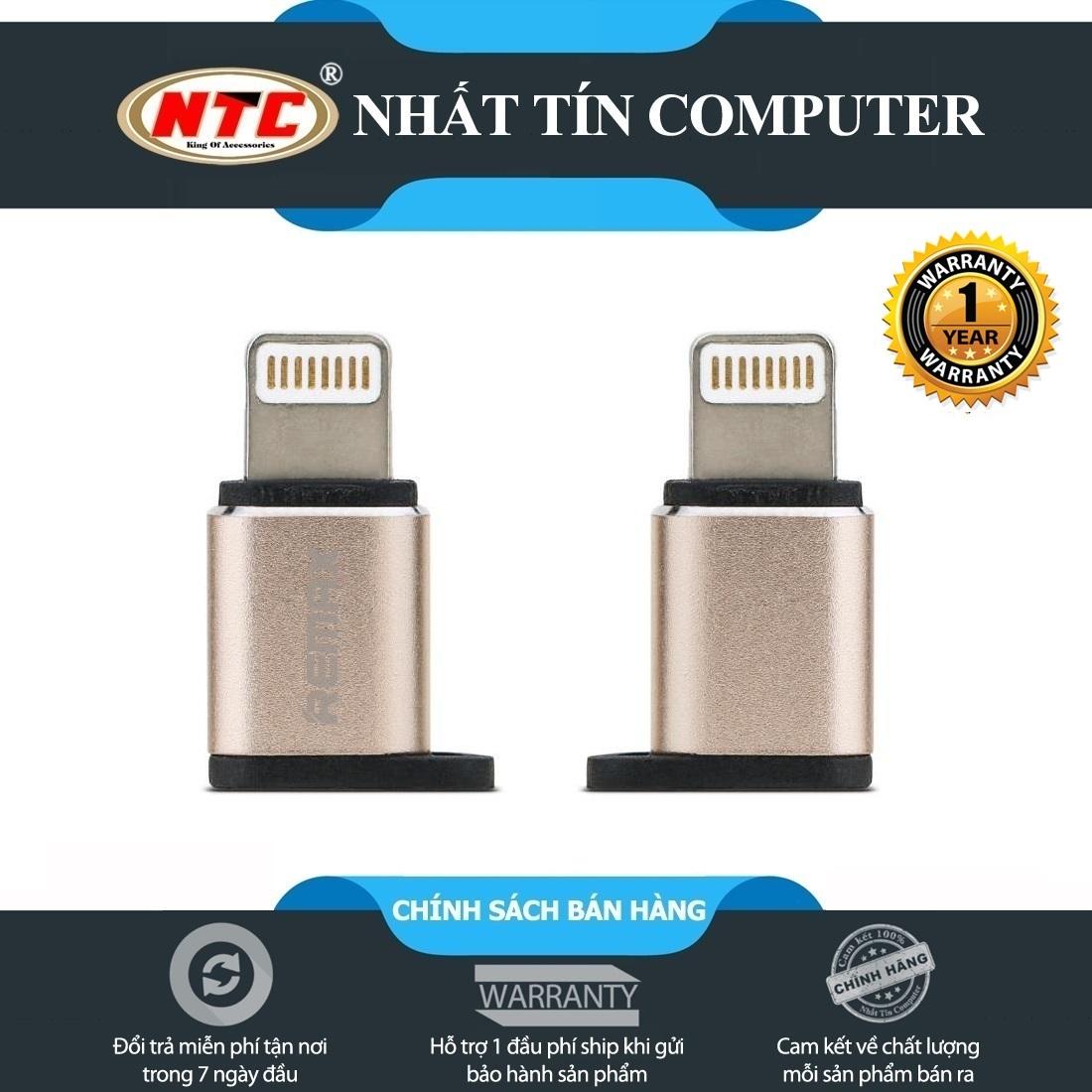 Đầu chuyển Micro USB to apple Remax visual RA-USB2/USB1