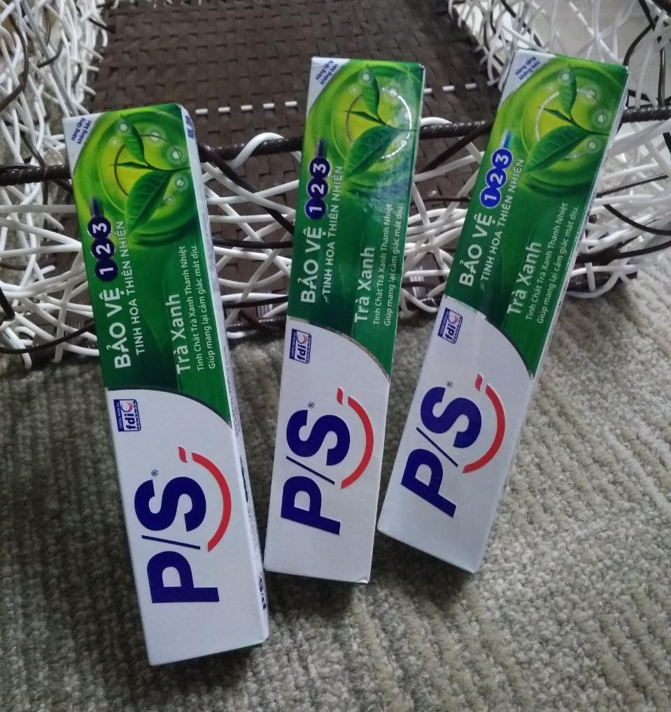 Kem đánh răng PS trà xanh 30g Combo 5 hộp