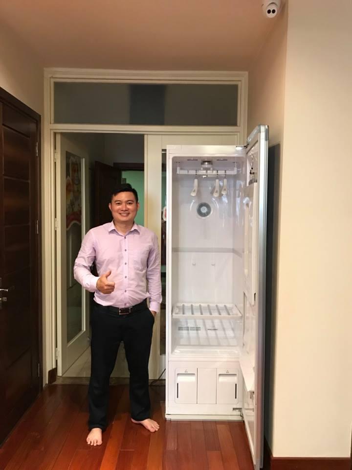 Máy giặt hấp sấy LG Styler S5BB