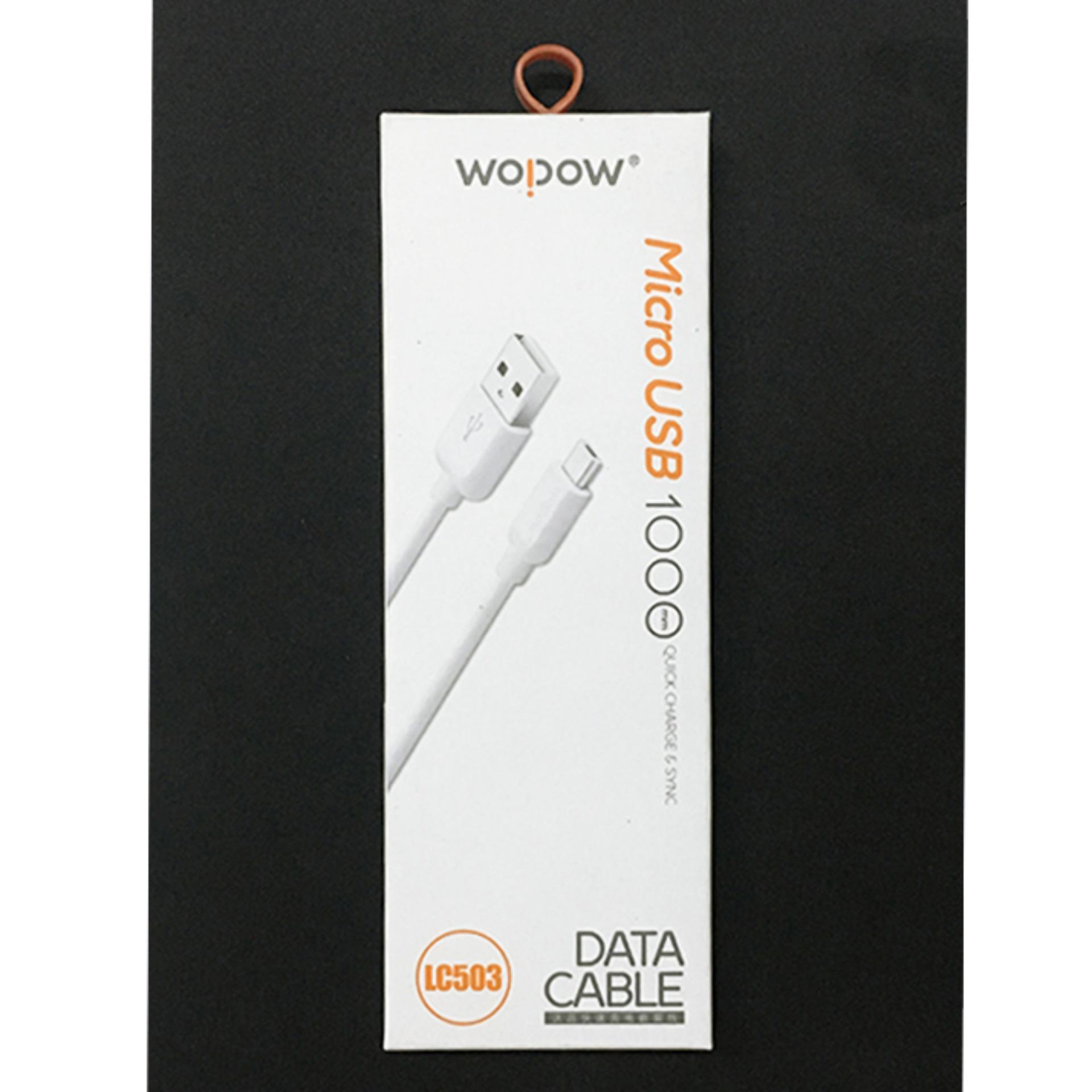 Cáp sạc Micro Wopow LC503