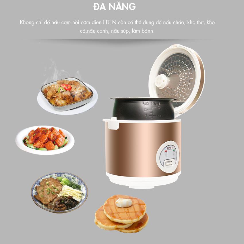 Nồi Cơm Điện EDEN CD001 2L