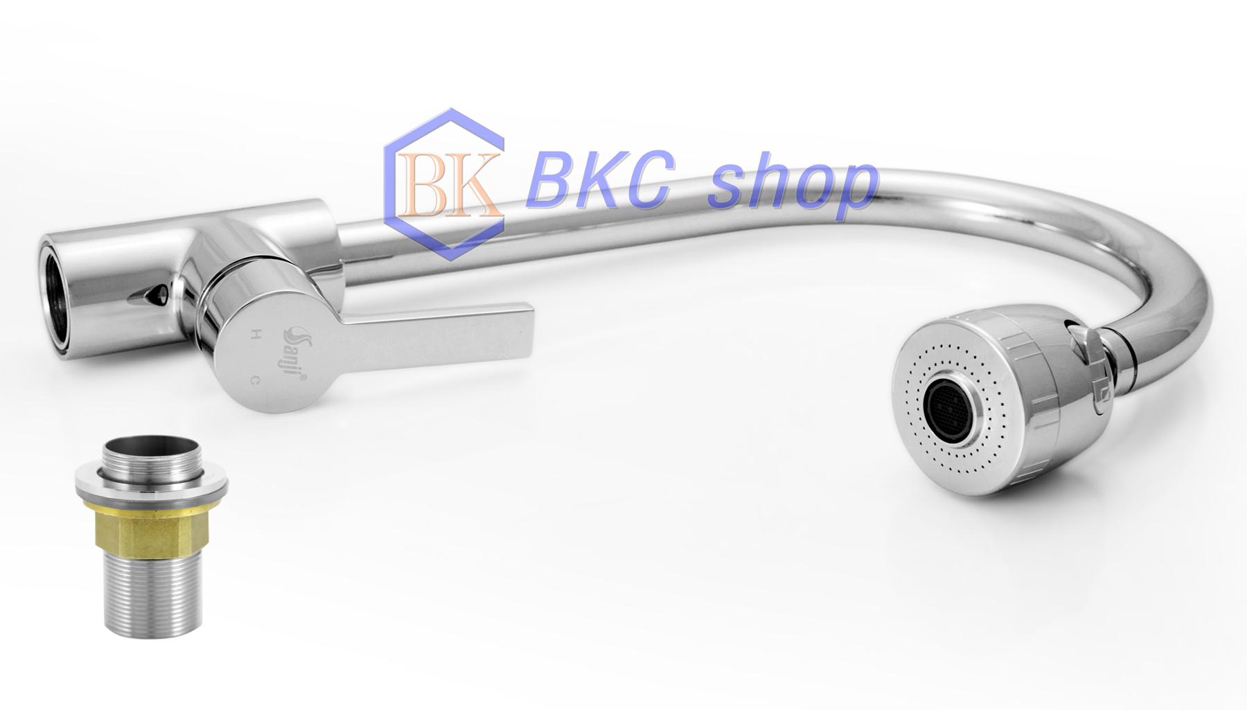 Vòi rửa chén nóng lạnh Sanji CN-12