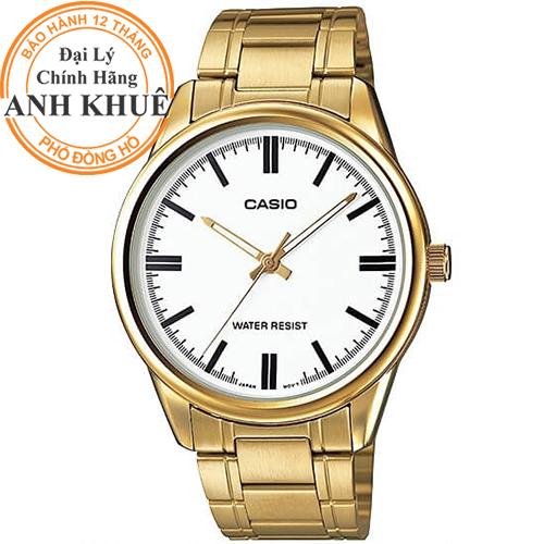 Đồng Hồ Nam Dây Kim Loại Casio MTP-V005G-7AUDF