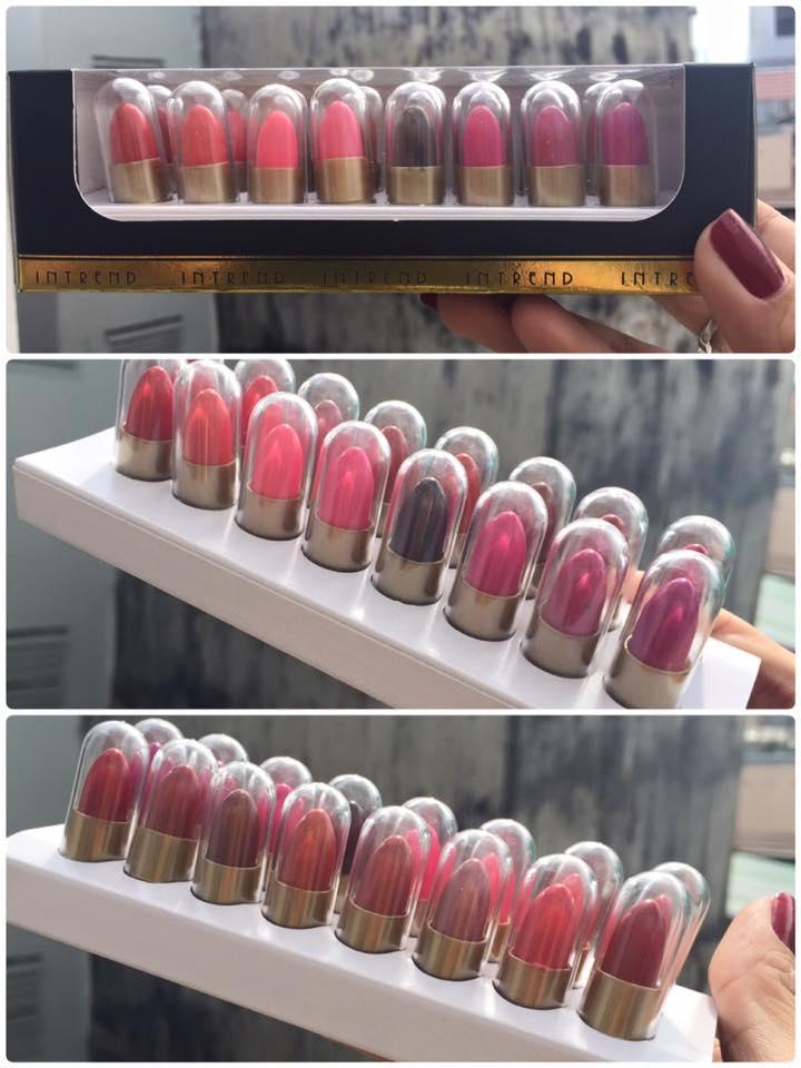 Bộ 16 Son Aron Intrend Lipstick 5g