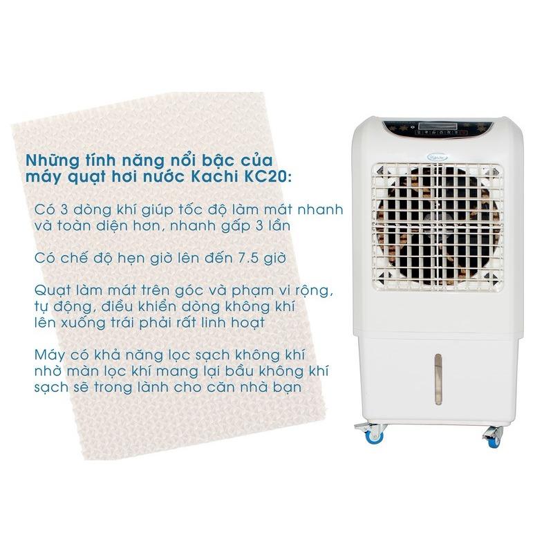 Quạt làm mát không khí Kachi KC20