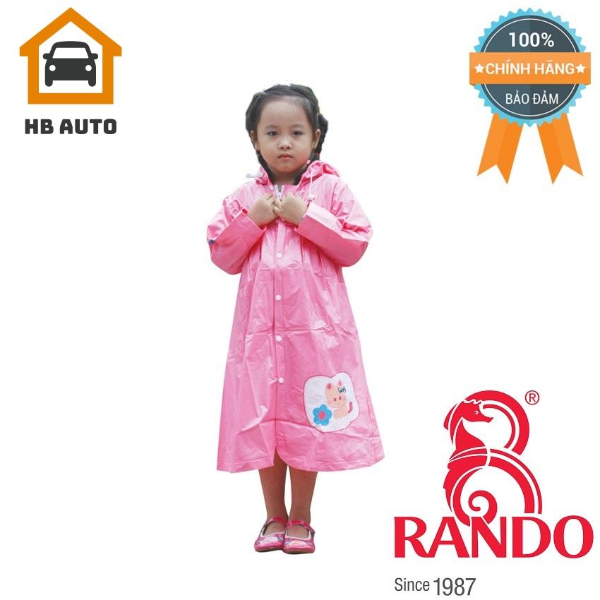 Áo mưa trẻ em Mèo con Rando