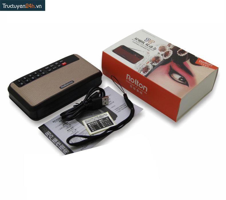 Loa MP3 FM Radio Rolton T60