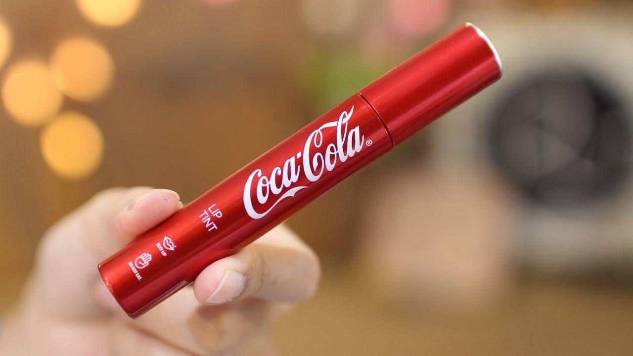 Son Môi TheFaceShop Coca Cola Lip Tint