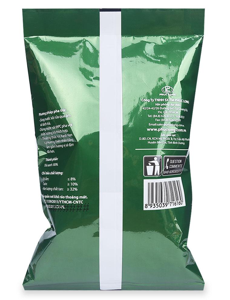Trà xanh vạn lý hương phúc long gói 80g