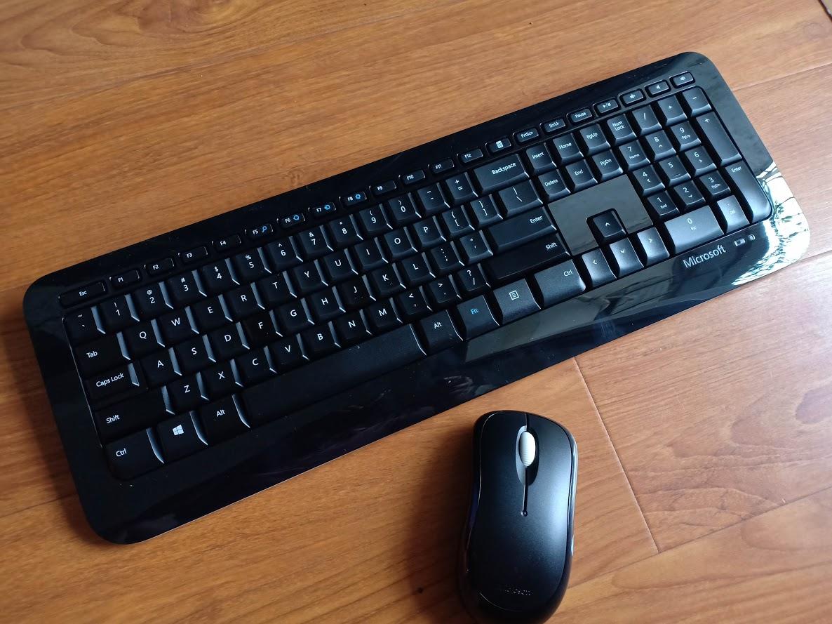 Bộ bàn phím chuột Microsoft Wireless Desktop 800