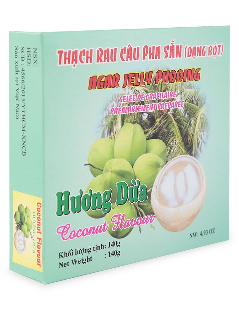 THẠCH RAU CÂU 3K HƯƠNG DỪA 140g