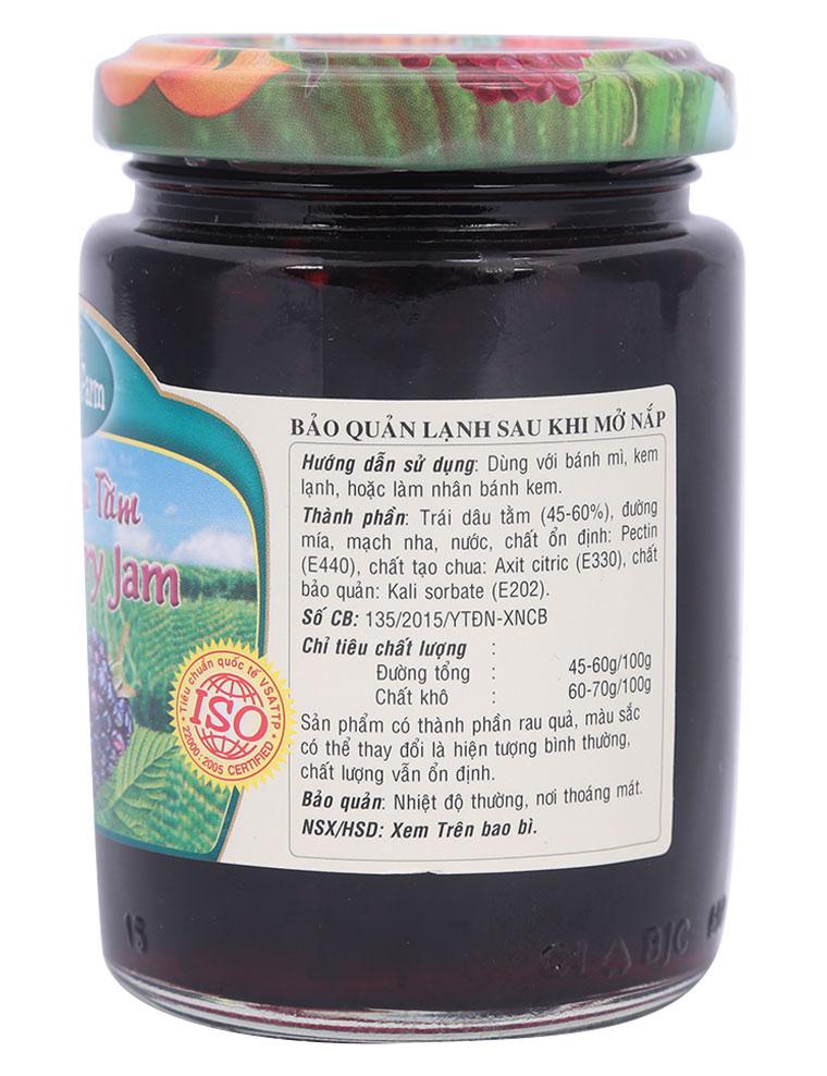 Mứt dâu tằm Golden Farm - 210g