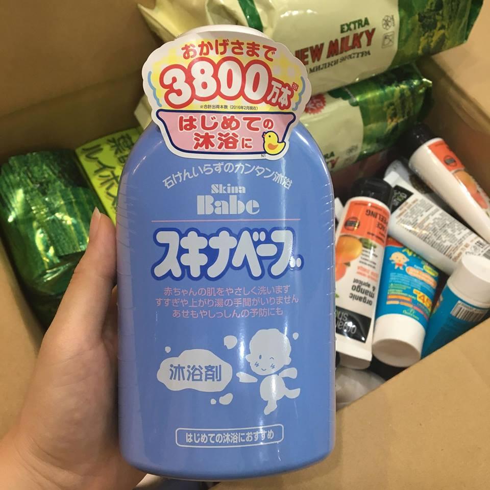 Sữa tắm trị rôm sảy Skina Babe
