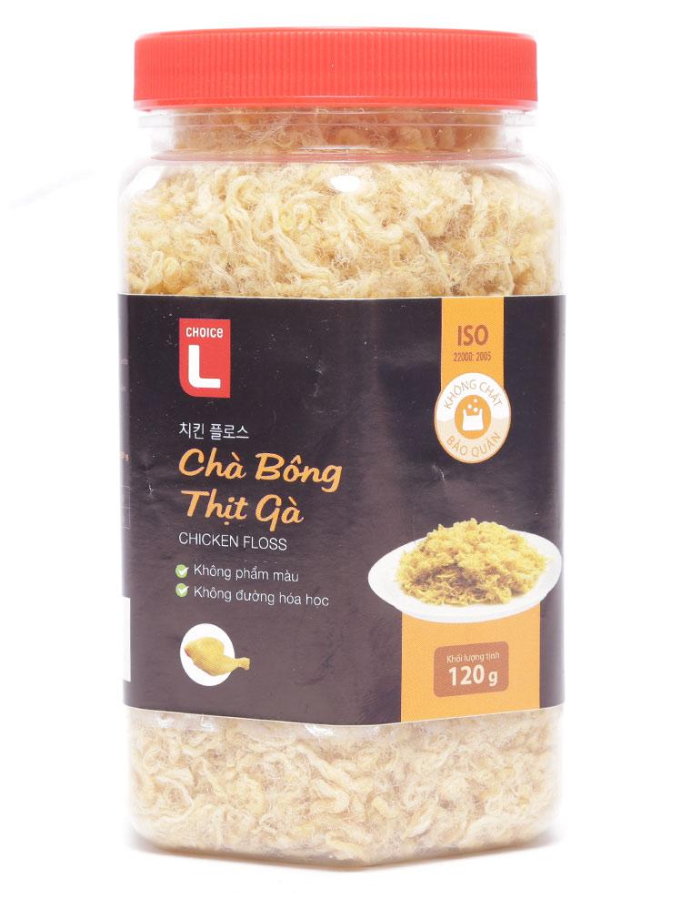 Chà Bông Thịt Gà Choice L 120g