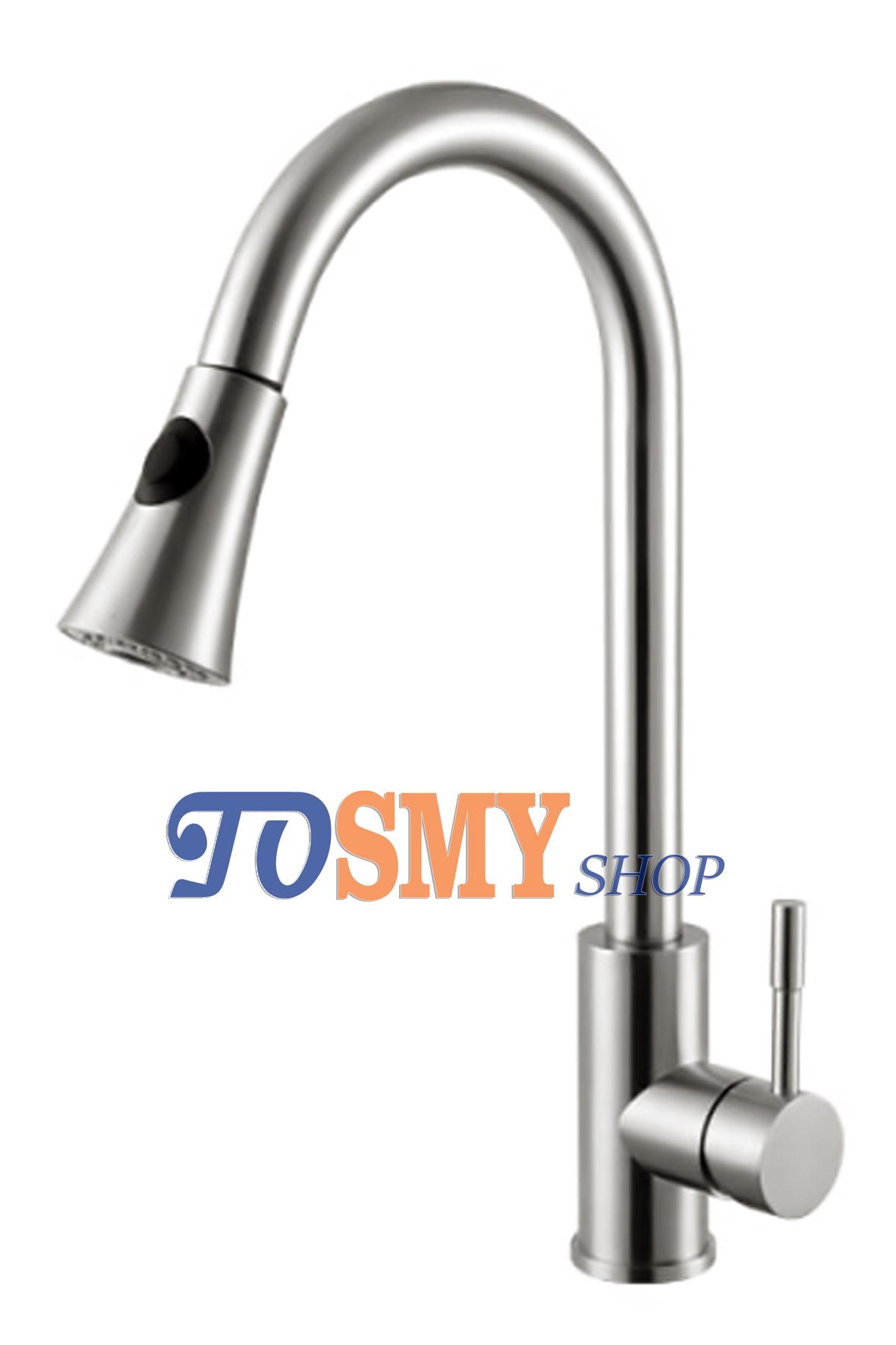 Vòi rửa chén Inox 304 Sanji KCNI-03
