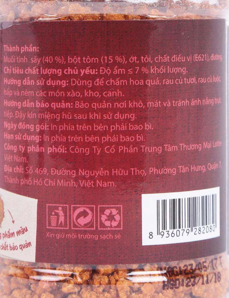 Muối Tôm Tây Ninh I'm Chef Choice L
