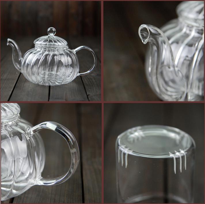 Bộ ấm chén thủy tinh Zeno SET58