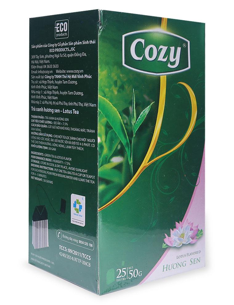 Trà Túi Lọc Cozy Hương Sen