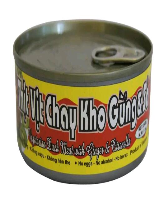 Vịt Kho Gừng Sả Chay Âu Lạc