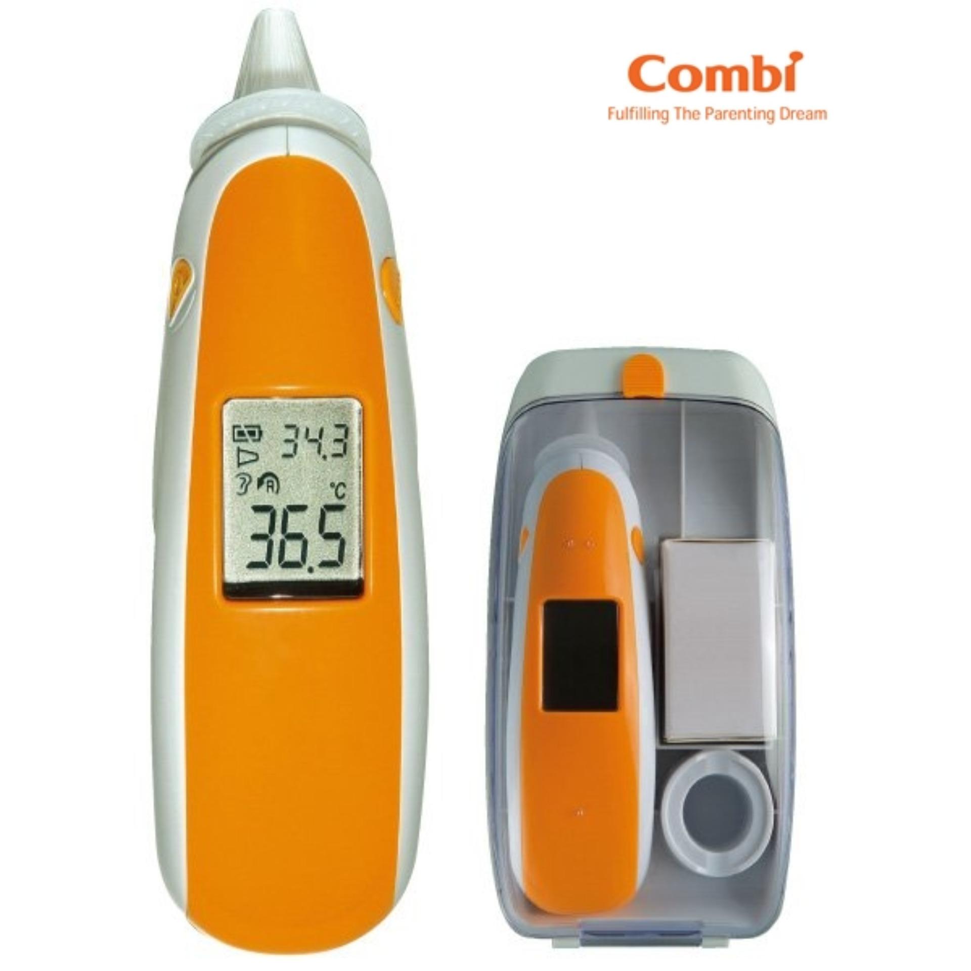 Nhiệt Kế Điện Tử Hồng Ngoại Qua Tai Combi 110757