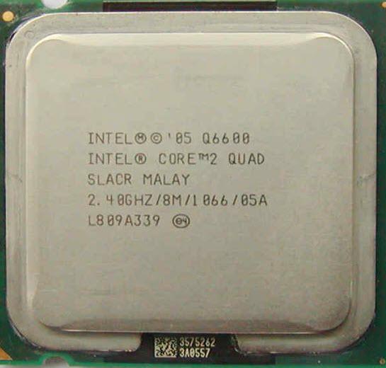 CPU Intel Core 2 Quad Q6600 2.40Ghz